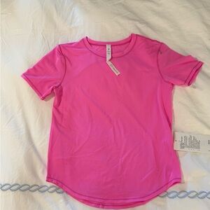 Lululemon High Neck Run & Train Tee